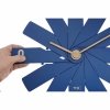TFA 60.3020.06 zegar ścienny wskazówkowy nowoczesny w pudełku  średnica 40 cm, kolor niebieski
